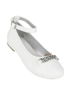 Asso Ballerine da bambina con catena e strass