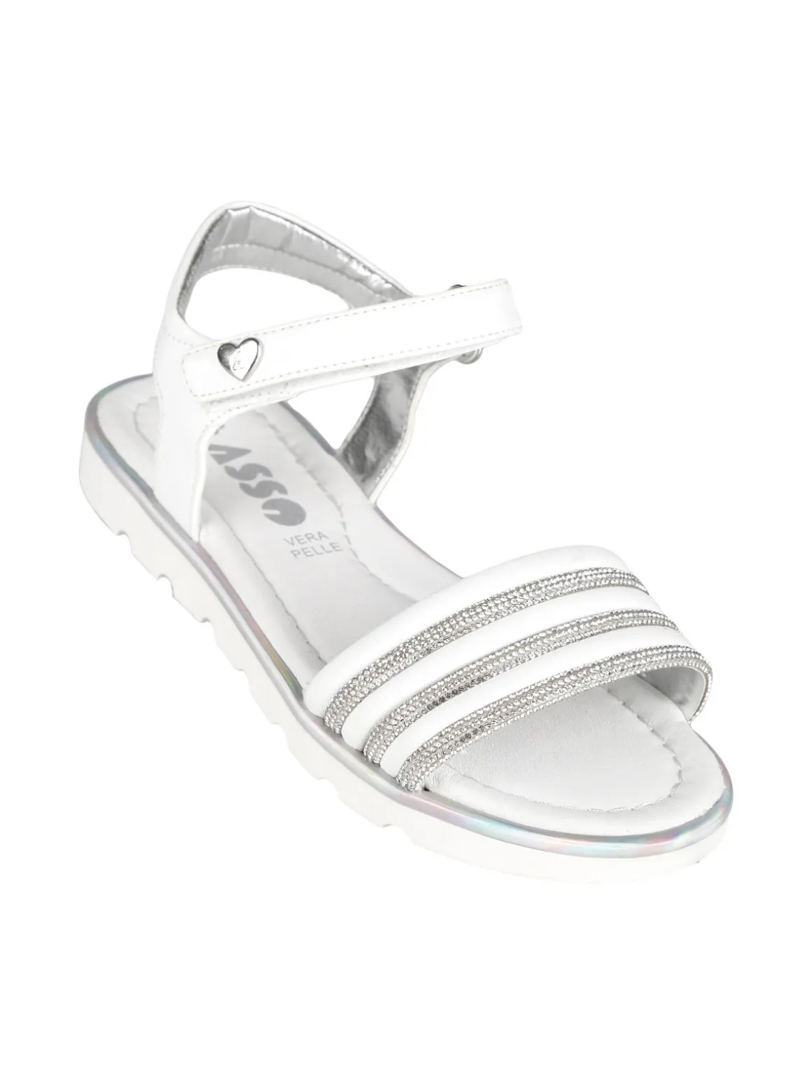 Asso Sandali da ragazza con strass