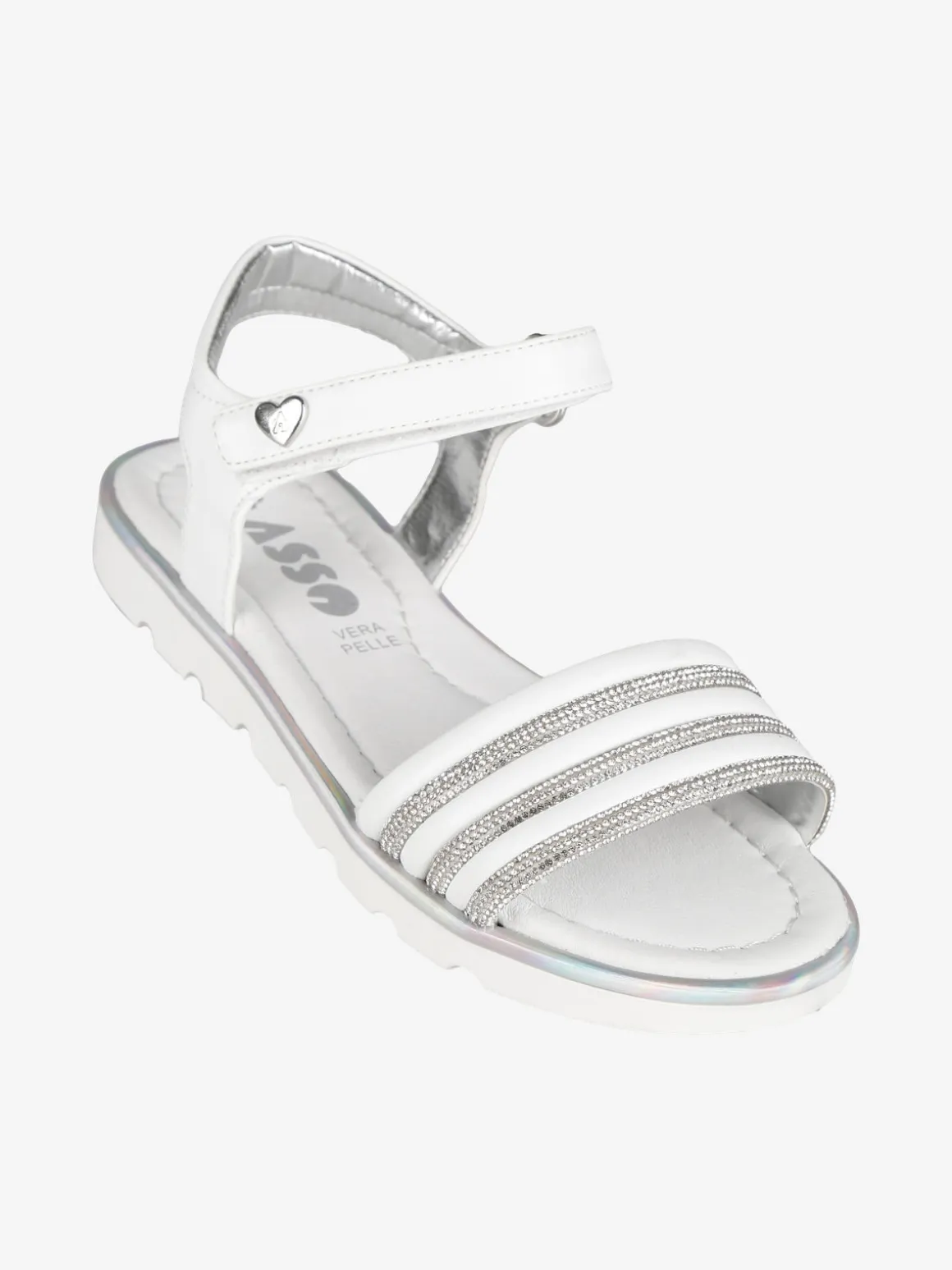 Asso Sandali da ragazza con strass