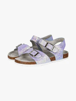 Asso Sandali glitter da ragazza - lilla