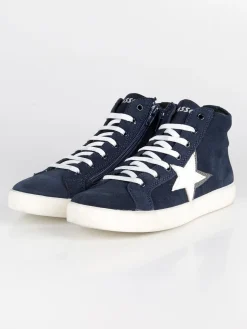 Asso Sneakers alte con stella da bimba