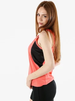 Athl Dpt Canotta sportiva da donna traspirante - arancione