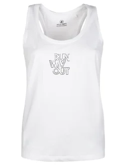 Athl Dpt Canotta sportiva donna con strass