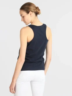 Athl Dpt Canotta sportiva donna con strass