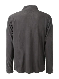 Athl Dpt Felpa da uomo mezza zip in micropile