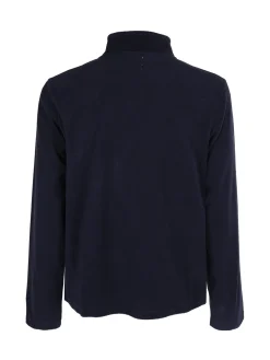Athl Dpt Felpa da uomo mezza zip in micropile