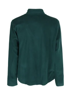 Athl Dpt Felpa da uomo mezza zip in micropile