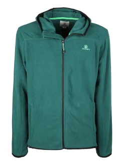 Athl Dpt Felpa in pile da uomo con cappuccio e zip