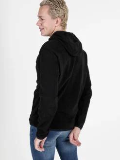 Athl Dpt Felpa in pile da uomo con cappuccio e zip