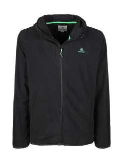 Athl Dpt Felpa in pile da uomo con cappuccio e zip