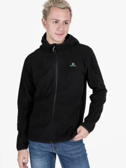 Athl Dpt Felpa in pile da uomo con cappuccio e zip