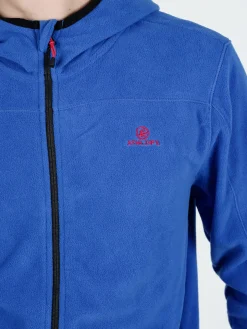 Athl Dpt Felpa in pile da uomo con cappuccio e zip