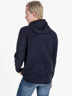 Athl Dpt Felpa in pile da uomo con cappuccio e zip