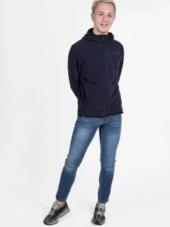 Athl Dpt Felpa in pile da uomo con cappuccio e zip