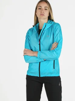 Athl Dpt Giacca a vento da donna con cappuccio