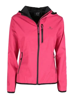 Athl Dpt Giacca a vento da donna con cappuccio e zip