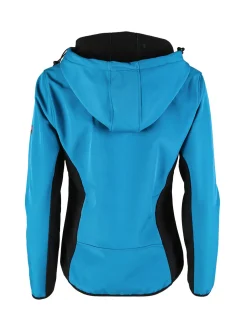 Athl Dpt Giacca donna sportiva impermeabile con cappuccio e zip