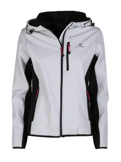 Athl Dpt Giacca donna sportiva impermeabile con cappuccio e zip