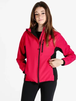 Athl Dpt Giacca donna sportiva impermeabile con cappuccio e zip