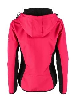 Athl Dpt Giacca donna sportiva impermeabile con cappuccio e zip