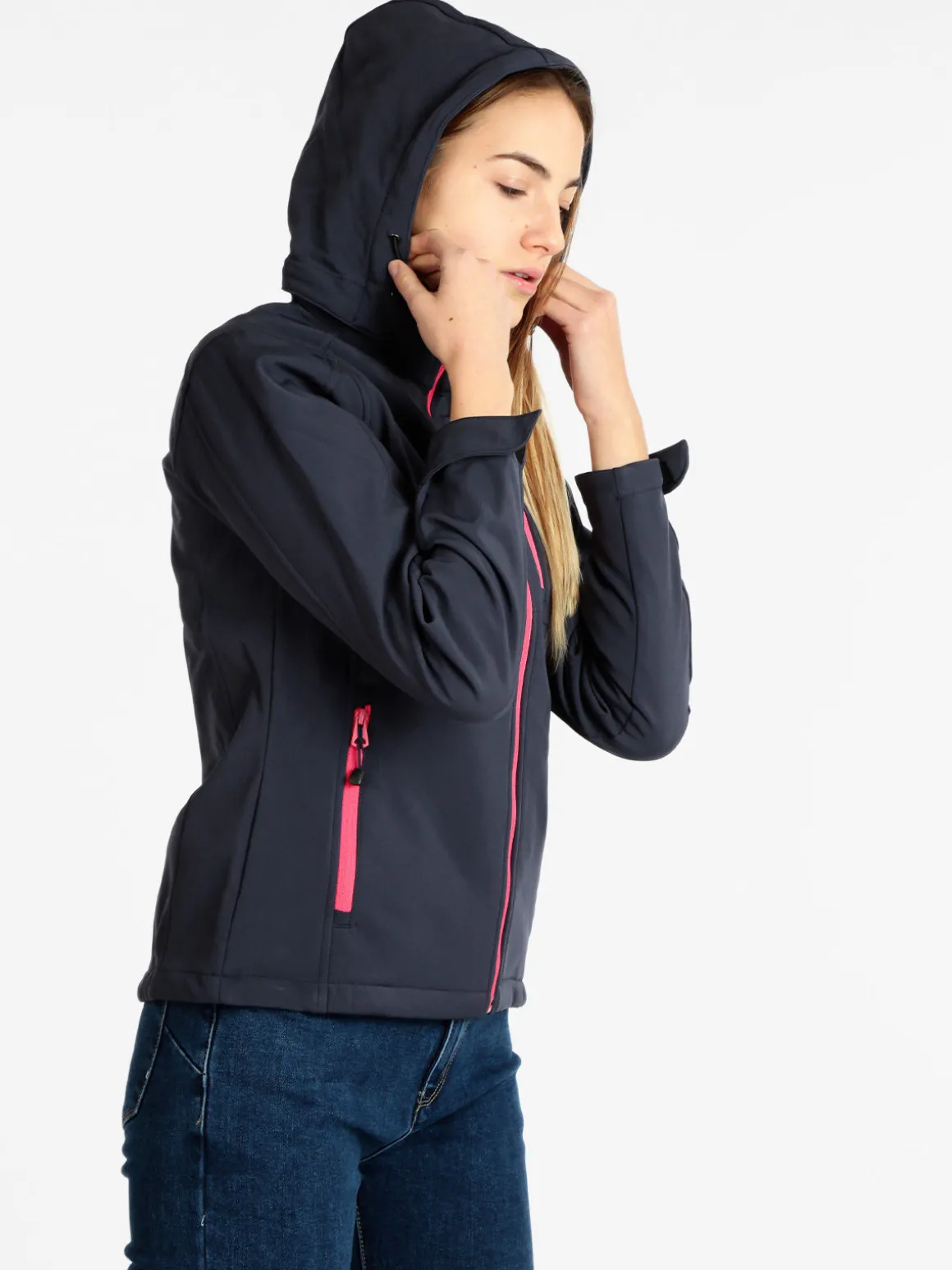 Athl Dpt Giacca sportiva da donna con cappuccio
