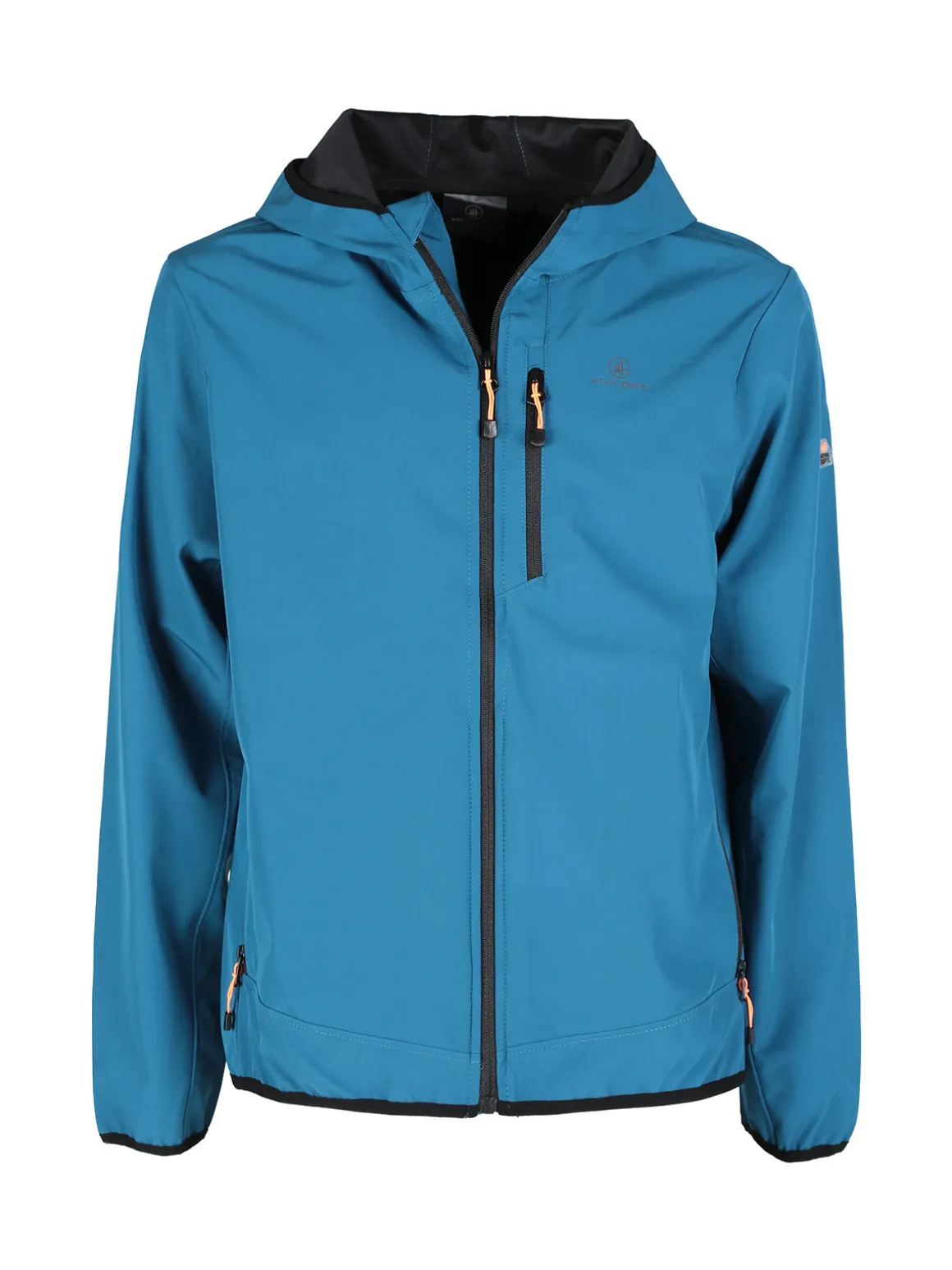 Athl Dpt Giacca sportiva da uomo impermeabile con cappuccio e zip
