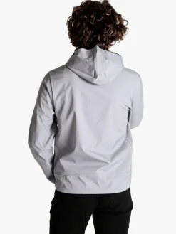 Athl Dpt Giacca sportiva da uomo impermeabile con cappuccio e zip