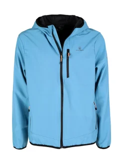 Athl Dpt Giacca sportiva da uomo impermeabile con cappuccio e zip