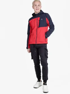 Athl Dpt Giacca sportiva da uomo impermeabile con cappuccio e interno in pile