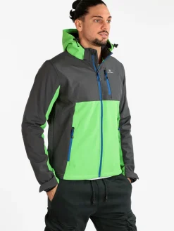 Athl Dpt Giacca uomo impermeabile con cappuccio