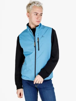 Athl Dpt Gilet da uomo impermeabile con zip