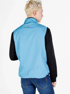 Athl Dpt Gilet da uomo impermeabile con zip