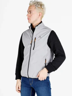 Athl Dpt Gilet da uomo impermeabile con zip