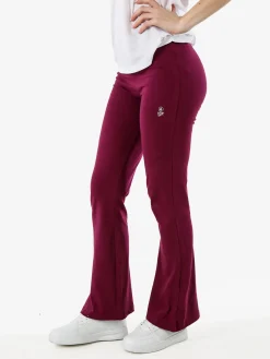 Athl Dpt Pantaloni donna sportivi a zampa - viola