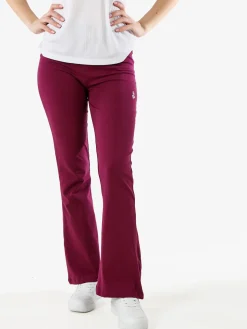 Athl Dpt Pantaloni donna sportivi a zampa - viola