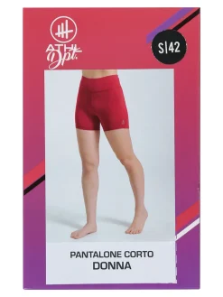 Athl Dpt Shorts sportivi da donna elasticizzati - fucsia