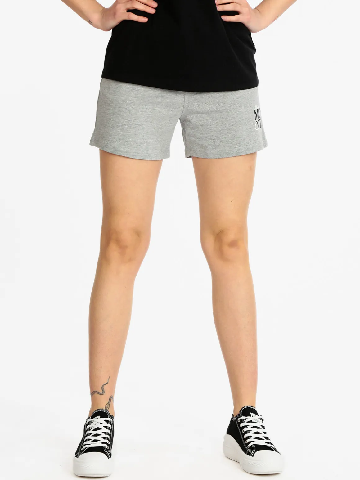 Athl Dpt Shorts sportivi donna in cotone