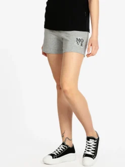 Athl Dpt Shorts sportivi donna in cotone