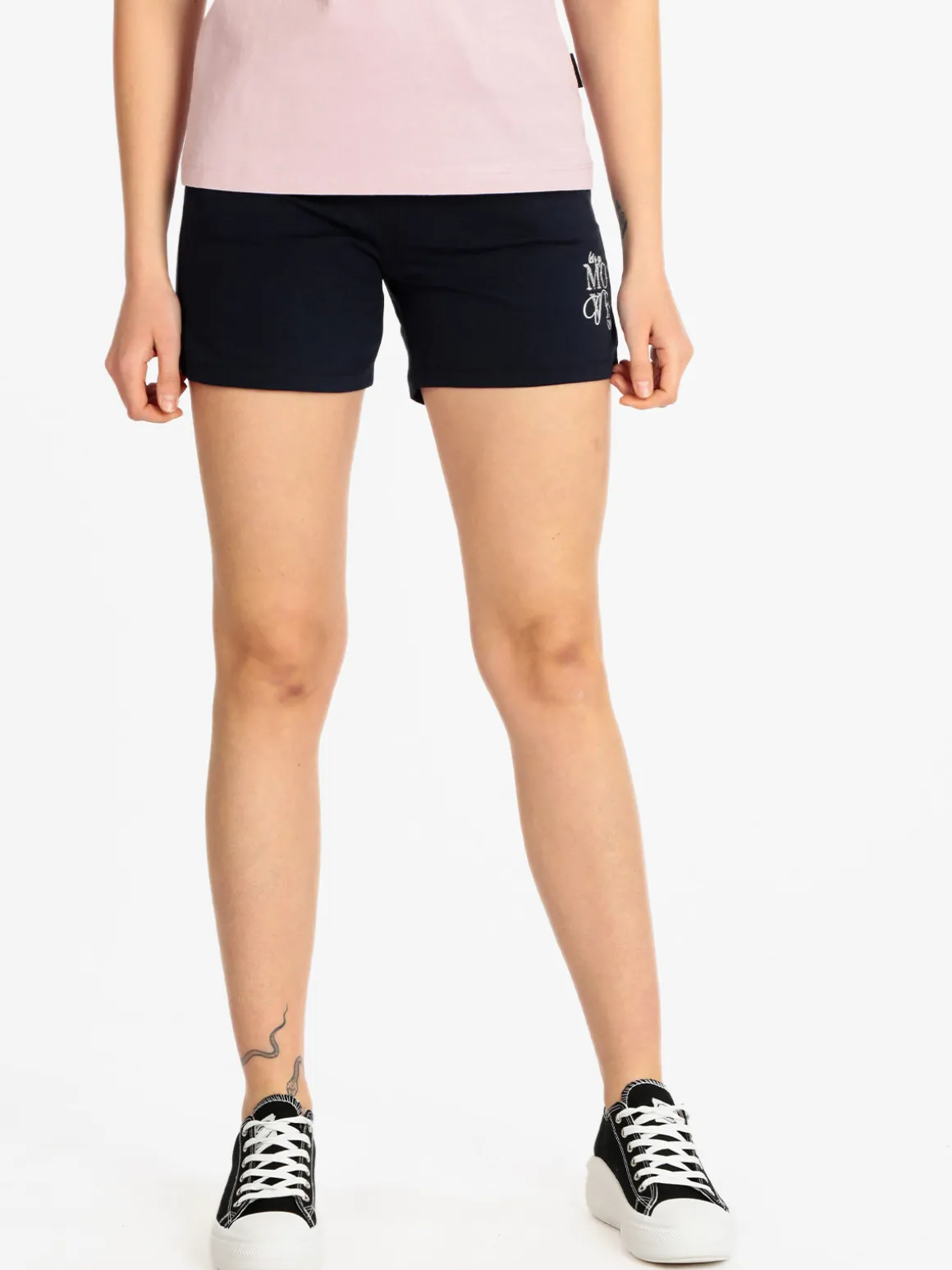 Athl Dpt Shorts sportivi donna in cotone