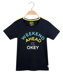 Athl Dpt T-shirt con scritte in cotone