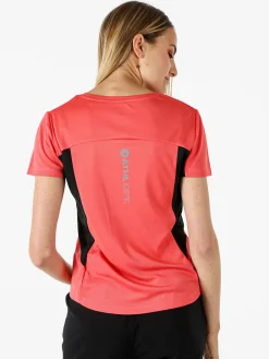 Athl Dpt T-shirt sportiva da donna traspirante - arancione