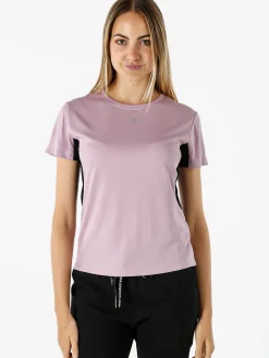 Athl Dpt T-shirt sportiva da donna traspirante - lilla