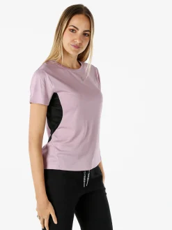 Athl Dpt T-shirt sportiva da donna traspirante - lilla