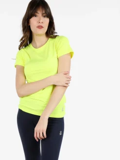 Athl Dpt T-shirt sportiva da donna in tessuto tecnico