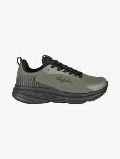 Australian ALPHA Sneakers uomo sportive con suola alta - militare