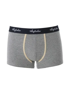Australian Boxer da uomo in cotone bielastico - grigio scuro