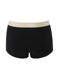 Australian Boxer da uomo in cotone bielastico - nero