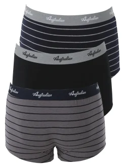 Australian Confezione da 3 boxer uomo in cotone - assortito