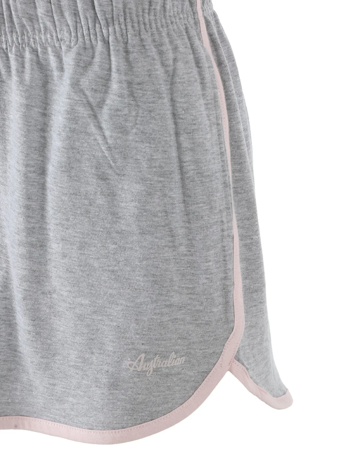 Australian Pigiama corto da donna in cotone - grigio