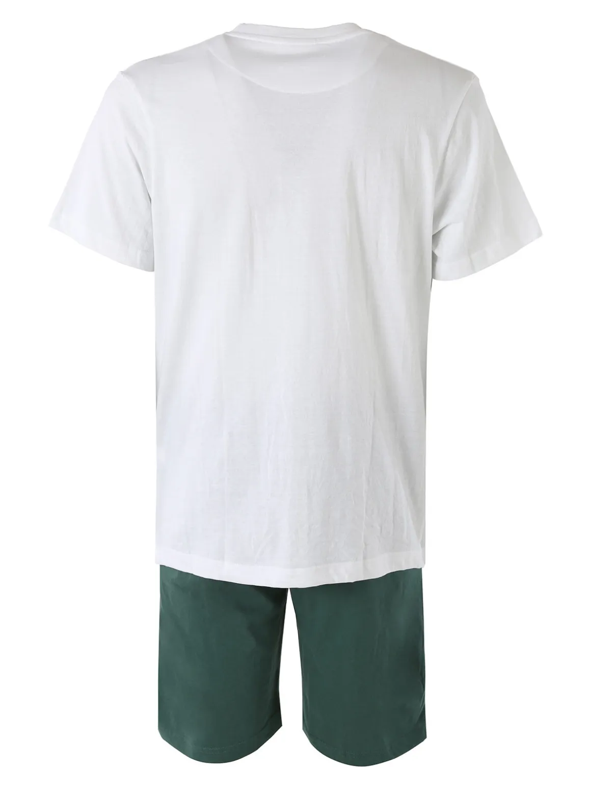 Australian Pigiama corto da uomo in cotone - bianco